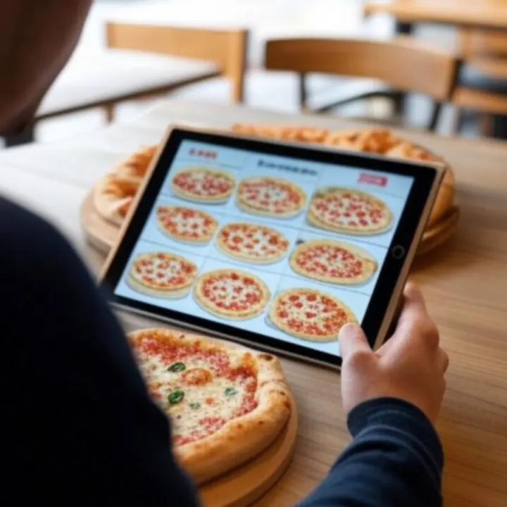 Selectie van vers bereide pizza’s van PizzaNeroza voor online bestelling.
