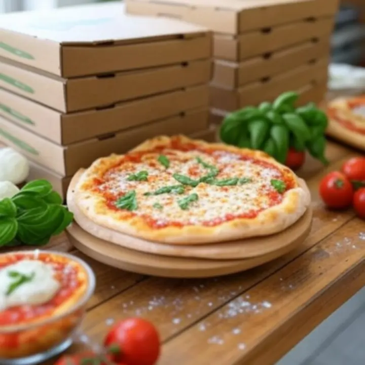 Duurzame pizzadozen en eco-vriendelijke verpakkingen van PizzaNeroza
